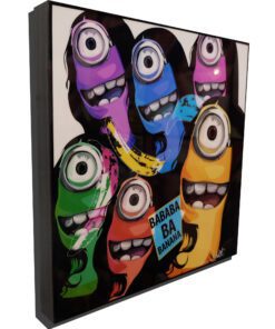 Abstract Minions Poster