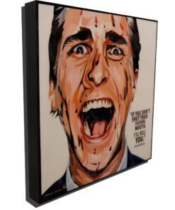 Patrick Bateman Poster Plaque