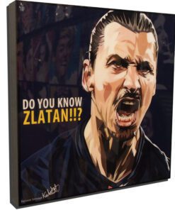 Zlatan Ibrahimovic Paris Saint Germain Poster