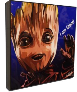 Baby Groot Poster Plaque