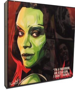 Gamora Poster Plaque