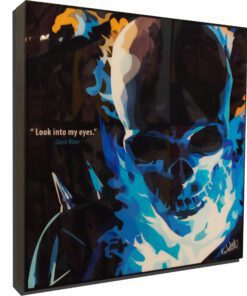 Ghost Rider Poster Plaque