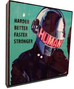 Daft Punk Poster plaque
