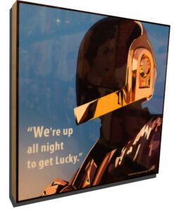 Daft Punk Poster quote poster