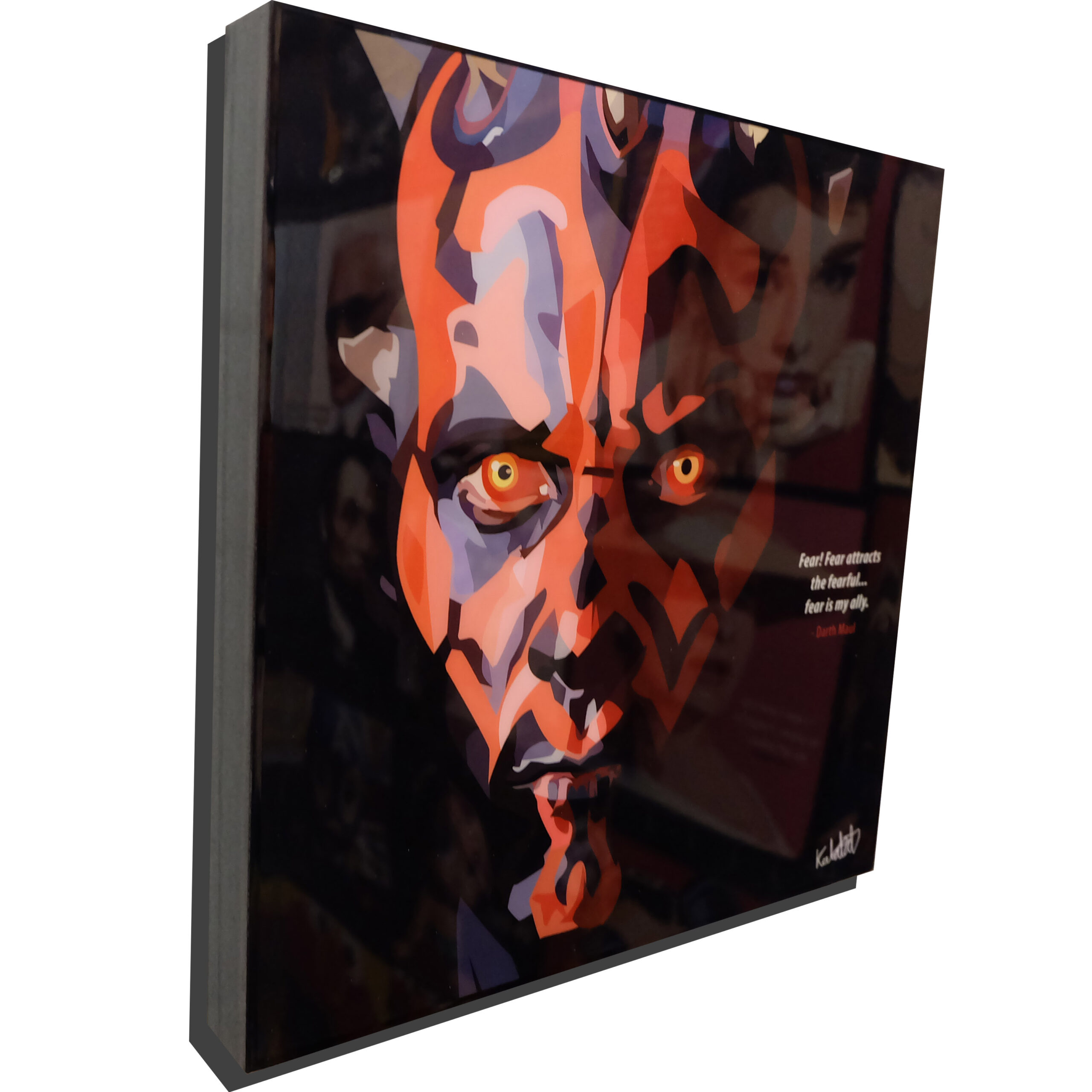 Darth Maul poster Fear (2) Darth Maul poster Star Wars