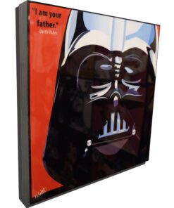 Darth Vader poster plaque