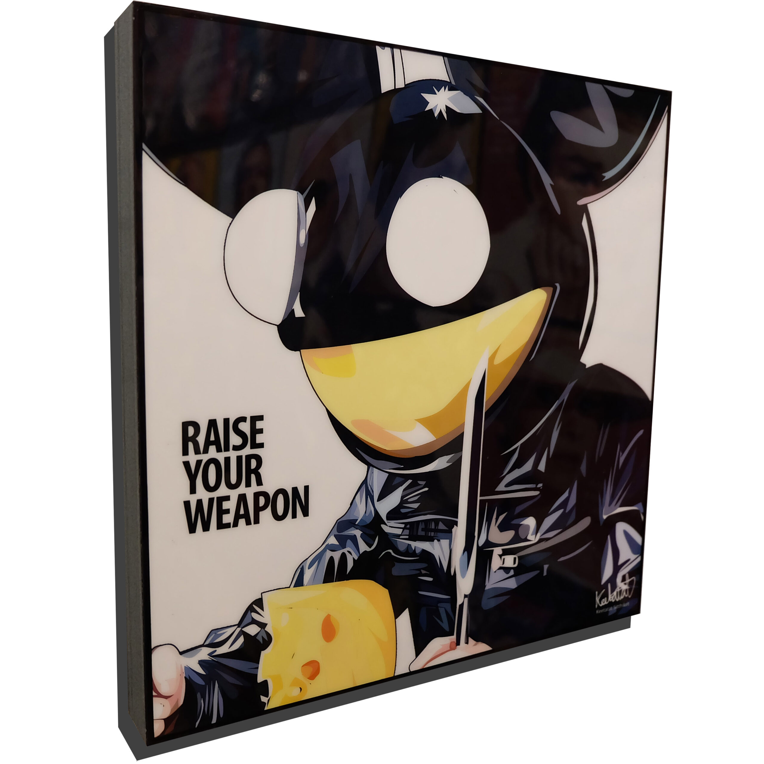 DeadMau5 Poster Raise your weapon (2) DeadMau5 poster EDM