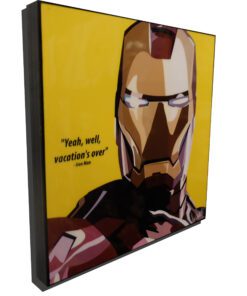 Iron Man 1 Poster Yellow