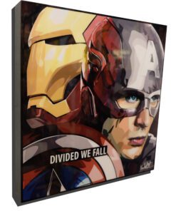 Iron Man Vs Captain America Poster