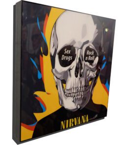 Nirvana Skull Poster