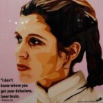 Princess Leia Pop Art Poster "Where you get your" - Image 2