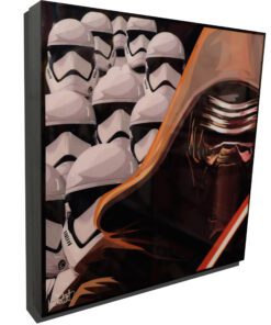 The Force Awakens Poster Plaque featuring Kylo Ren & Stormtroopers