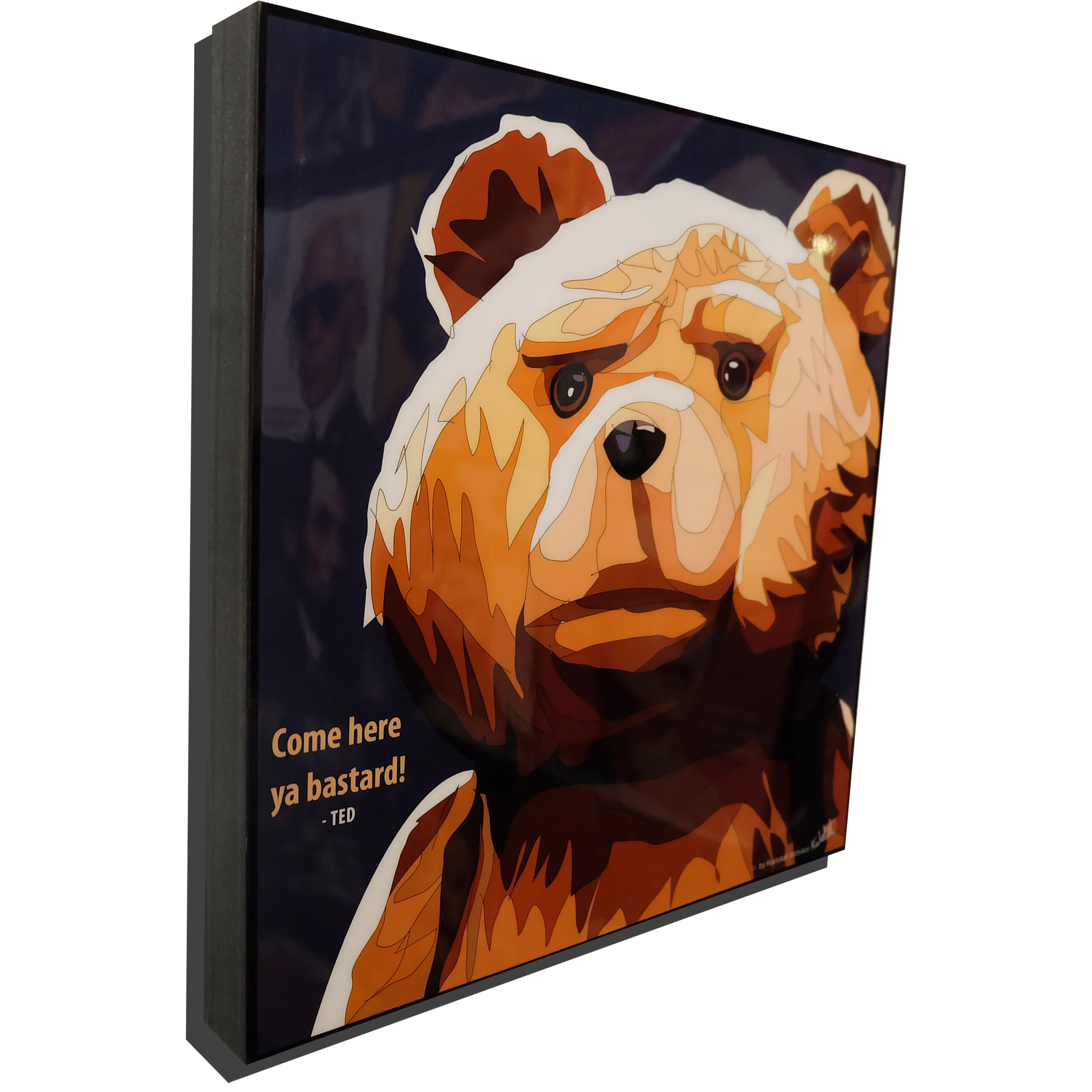 Ted Poster Plaque Ted Poster Plaque