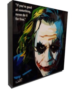 The Joker Heath Ledger Poster