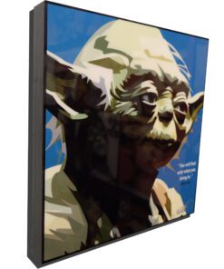 Yoda Poster Plaque