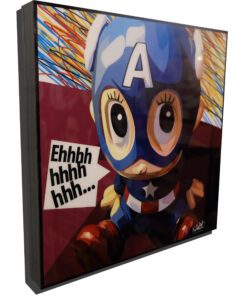 astro boy captain america poster