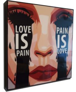 Love is pain, Pain is loveposter