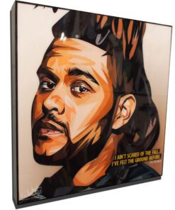 The Weeknd Poster Plaque