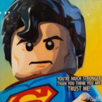 LEGO Superman Poster
