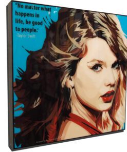 Taylor Swift Pop Art Poster “No matter what happens