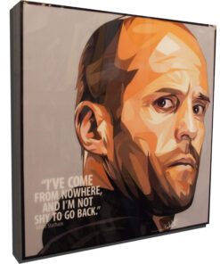 Jason Statham Poster Plaque