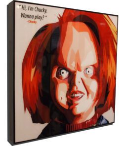 Chucky Poster Plaque