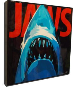 JAWs Movie Poster Plaque