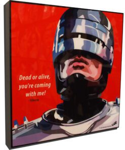 Robocop Poster Plaque