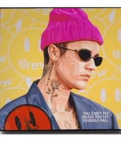 Justin Bieber Poster Pop Art