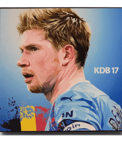 Kevin De Bruyne pop art poster "KDB 17"