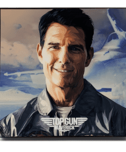 top gun maverick poster top gun movie poster , Tom Cruise TOP GUN poster pop art